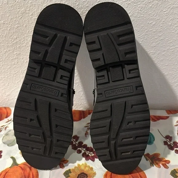 FRANCO SARTO CASSANDRA BLACK PATENT LEATHER LOAFER SZ 8M CAREER EVERYDAY - Picture 6 of 10